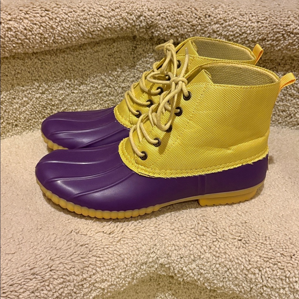 Avanti Purple & Yellow/Gold Sloggers - Picture 2 of 7